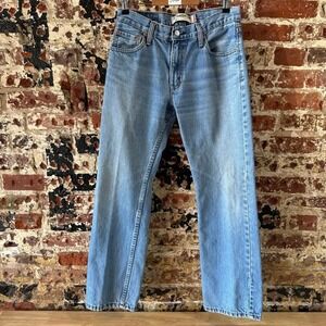 Levis 505 Jeans Straight Leg Regular Zip fly Blue denim Levi's Mens 29x30